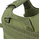 Плитоноска тактична молле чохол Condor Gunner Lightweight Plate Carrier 201039 Coyote Brown, фото 7