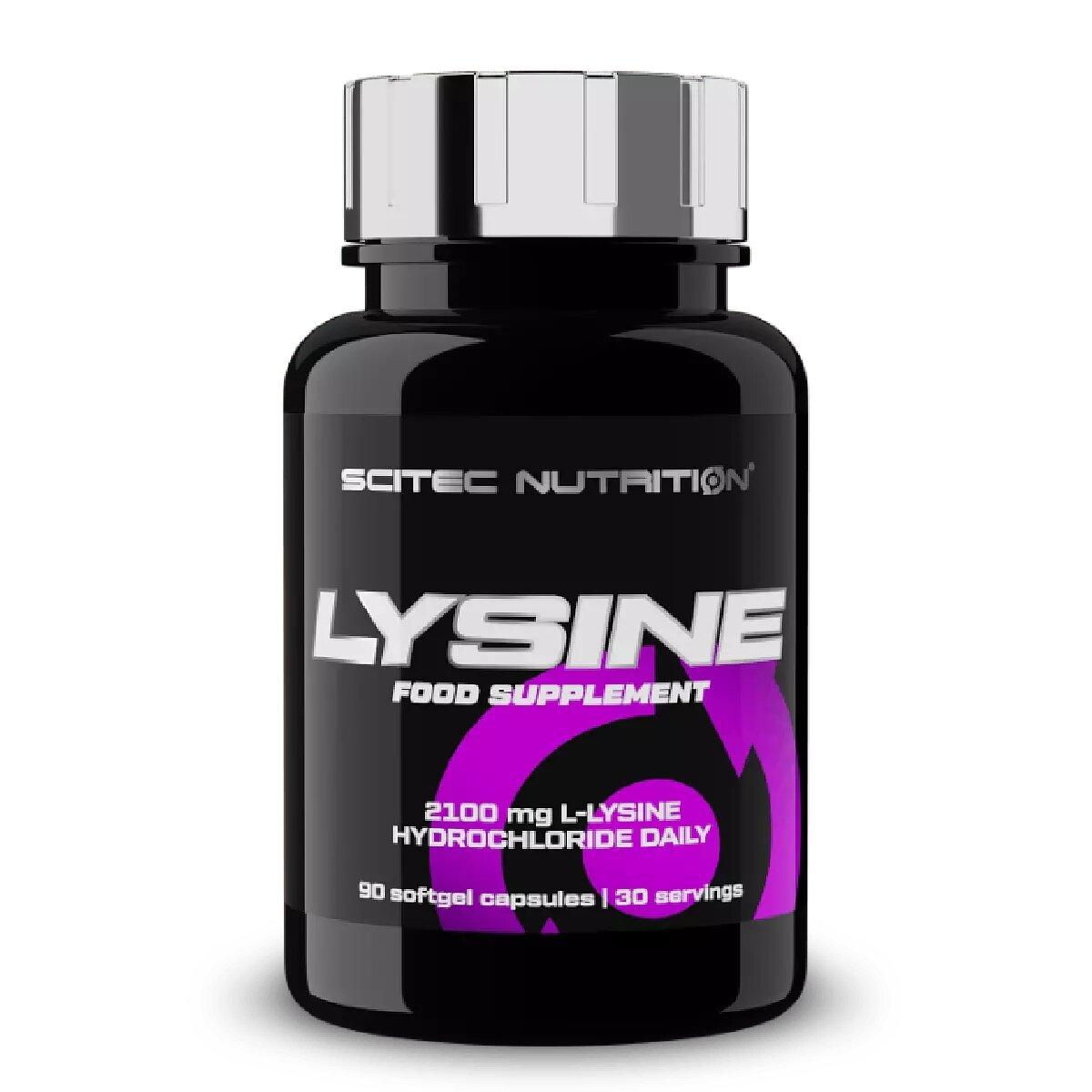 Амінокислота Scitec Nutrition Lysine, 90 капсул