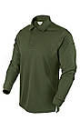 Тактичне поло на довгий рукав Condor Performance Long Sleeve Tactical Polo 101120 Large, Чорний, фото 2