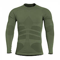 Антибактеріальна термобілизна Pentagon PLEXIS SHIRT K11009 X-Small/Medium, Camo Green (Олива)