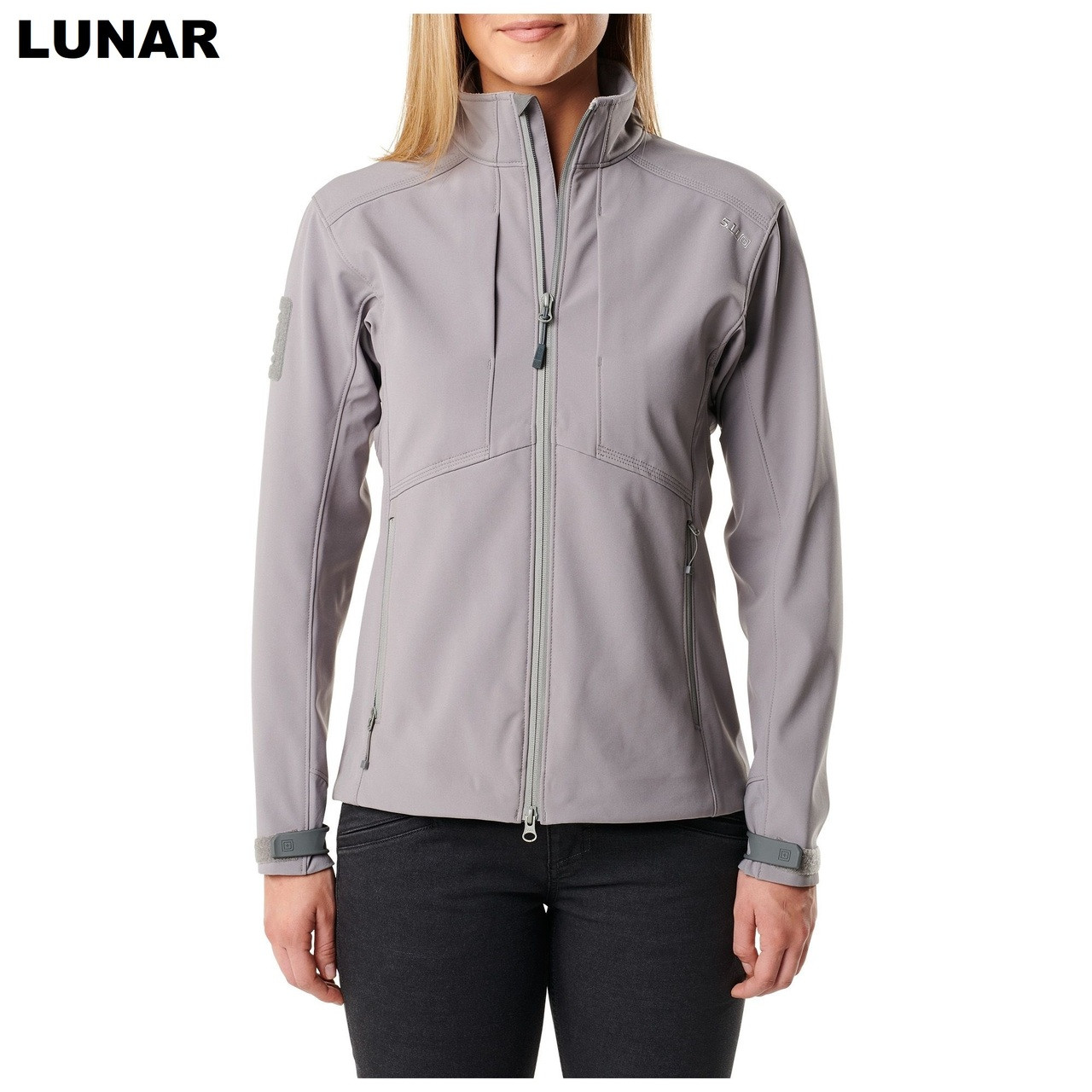 Жіноча тактична софтшел куртка 5.11 WOMEN’S SIERRA SOFTSHELL 38068 Large, Lunar, фото 1