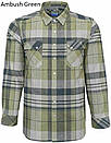 Тактическая фланелевая рубашка LA Police Gear Vanguard Mid Weight Flannel Medium, Outpost Blue, фото 2
