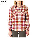 Женская фланелевая рубашка 5.11 HERA FLANNEL 62385 Small, Thyme Plaid, фото 2