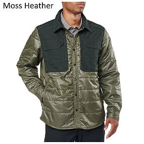 Утеплена тактична сорочка 5.11 PENINSULA INSULATOR SHIRT JACKET 72123 Large, Moss Heather