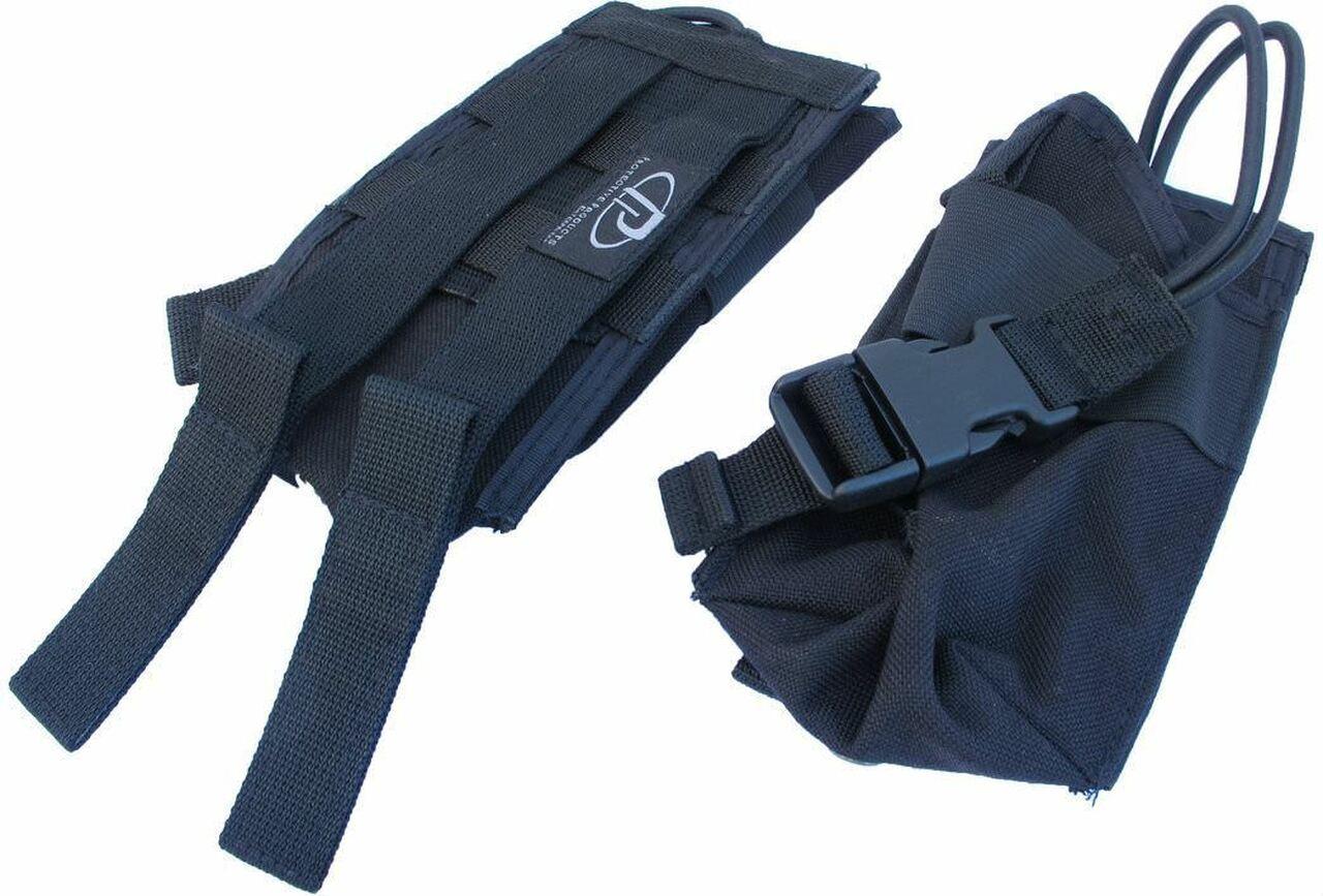 Подсумок для радиостанции Protective Products Molle Radio Pouch w/Bungee & Clip Release Чорний, фото 1