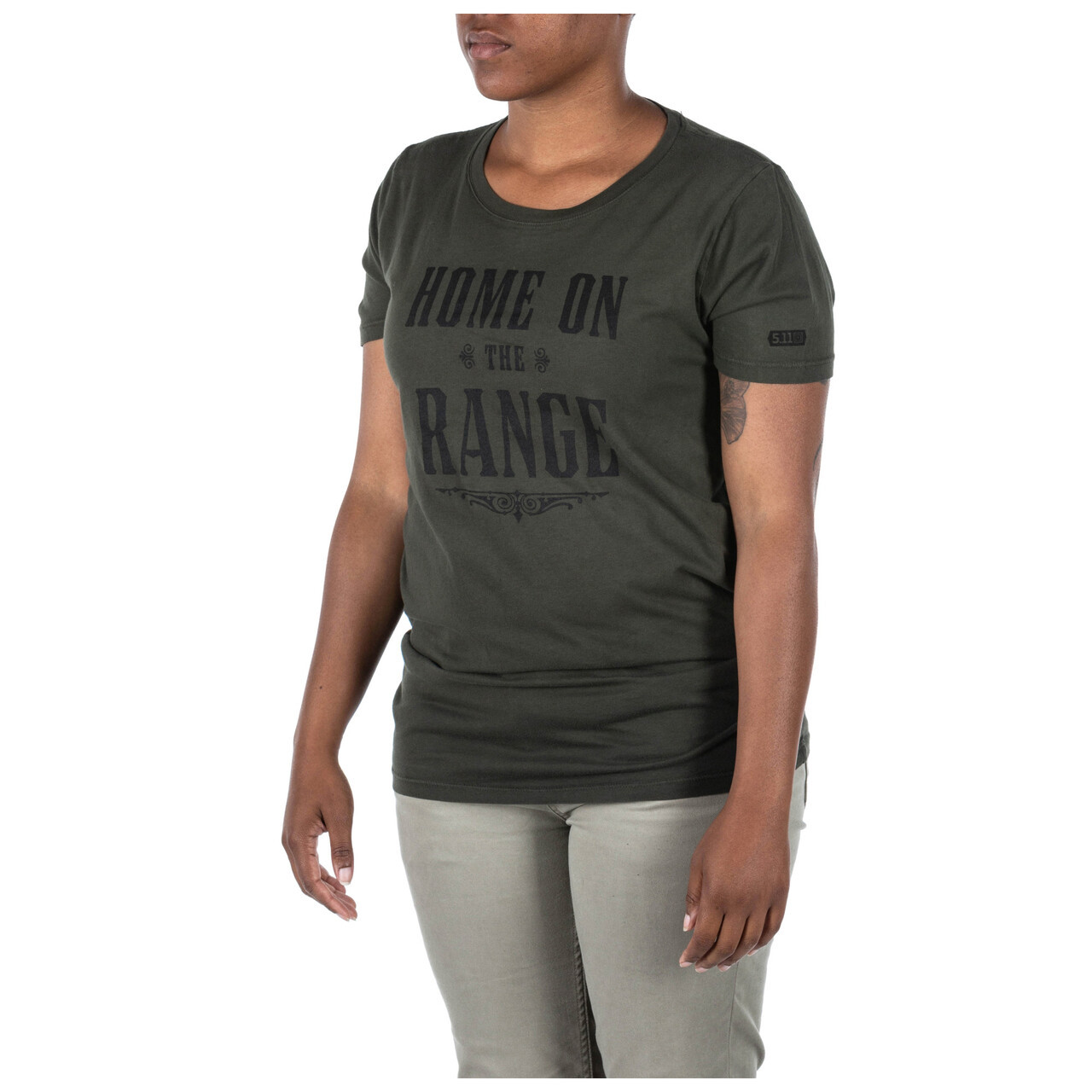 Жіноча футболка 5.11 Home On The Range Tee 31224UX Medium, Military Green, фото 1