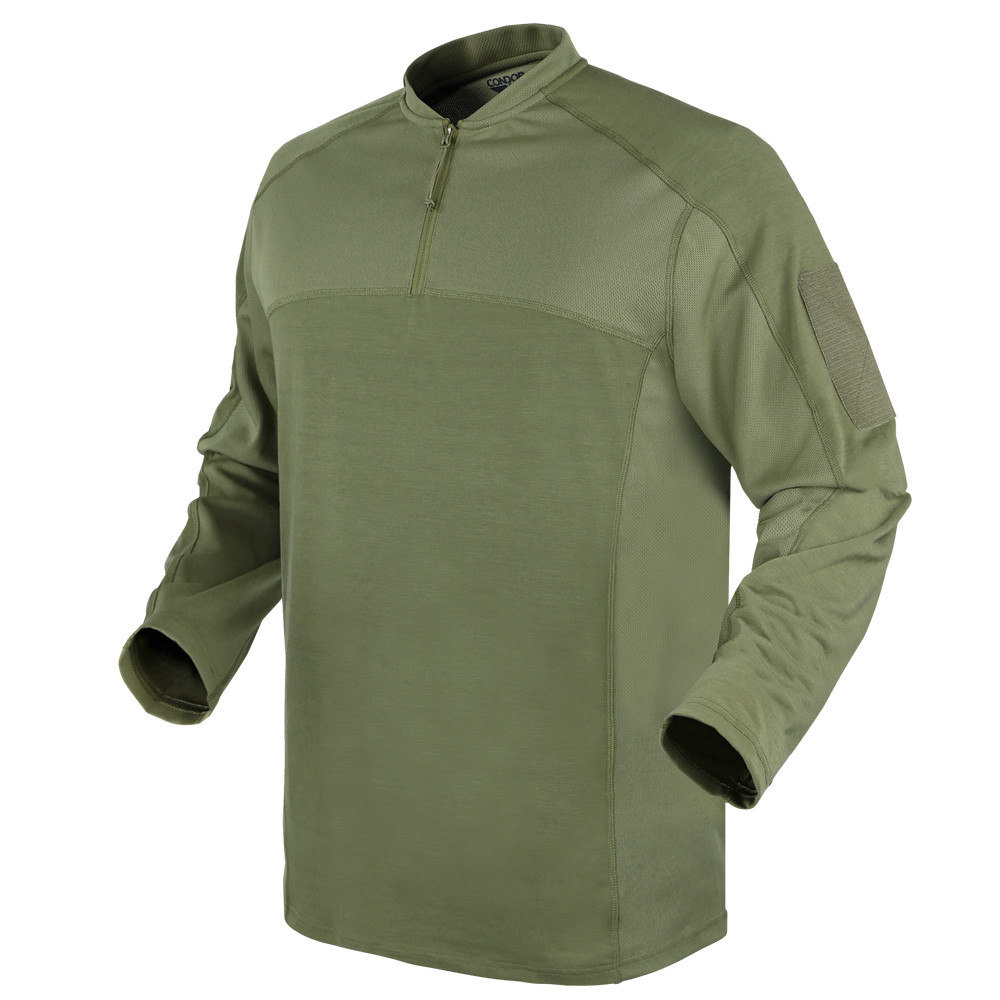 Бойова антимікробна сорочка Condor Trident Battle Top Long Sleeve 101206 Large, Олива (Olive), фото 1