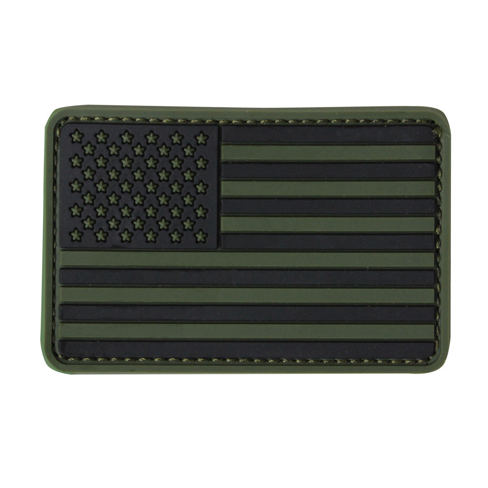 Шеврон прапор США Condor PVC US FLAG PATCH 181004 (ПВХ) Олива (Olive), фото 1