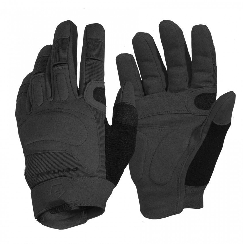 Тактичні рукавички Pentagon Karia Gloves P20027 Large, Чорний, фото 1