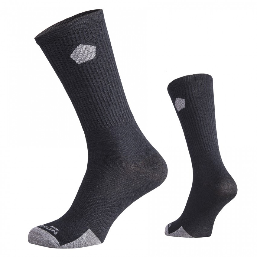 Антибактериальные носки Pentagon Alpine Merino Light Socks EL14015 Small, Cinder Grey (Сірий), фото 1