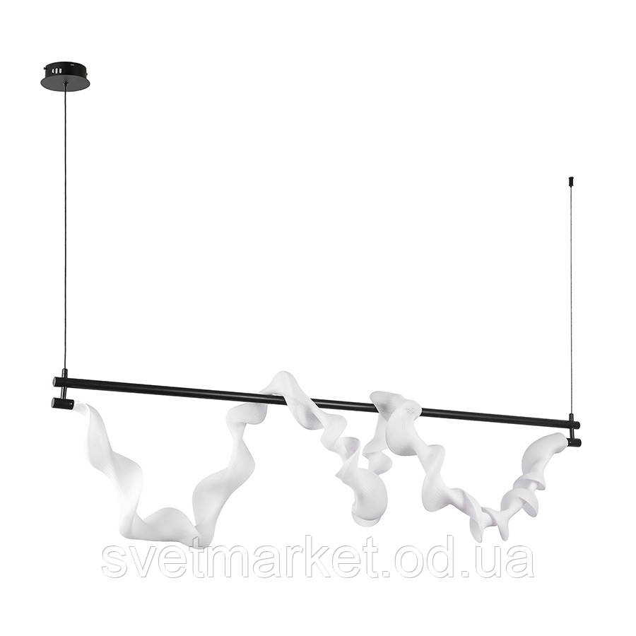 Підвісна люстра в чорному кольорі 7813168 (1500) BK, фото 1