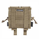Универсальный подсумок Pentagon Double Multi Pouch K17090 Койот (Coyote), фото 4