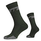 Антибактериальные шерстяные носки Pentagon ALPINE MERINO SOCKS MID EL14016 Small, Cinder Grey (Сірий), фото 2