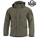 Хардшелл дощовик Pentagon HURRICANE SHELL JACKET K07014 Large, Woodland, фото 2