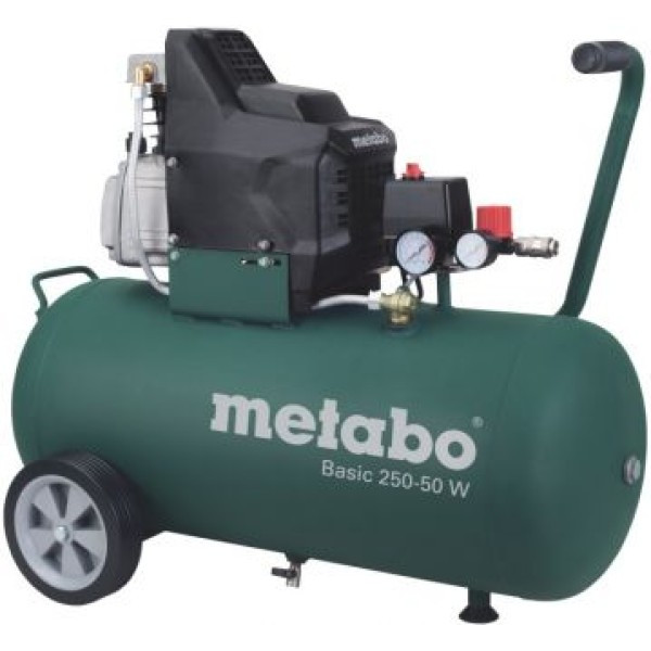 Компрессор Metabo Basic (1.5 кВт, 200 л/мин, 50 л) (601534000), фото 1