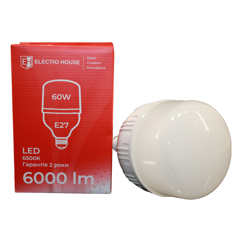 LED-лампа T140 60 Вт E27 6500 К 6000 Лм