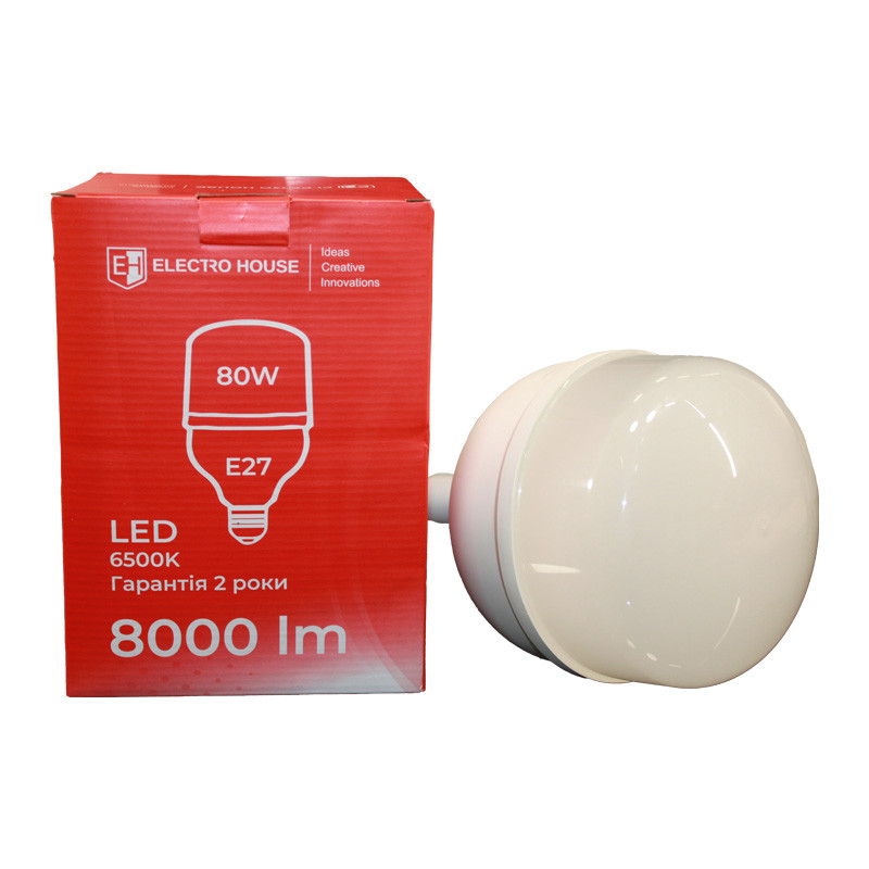 LED-лампа Т160 80 Вт E27 6500 К 8000 Лм