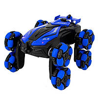 Трюкова машинка-трансформер із парою й USB-зарядкою дитячий всюдихід на пульті