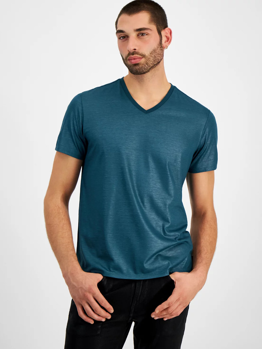 Чоловічі футболки Guess 1159843985 (Бірюзовий S), фото 1