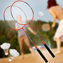 Ракетки для бадмінтону Shantou BD2139 в сумці, Червоний