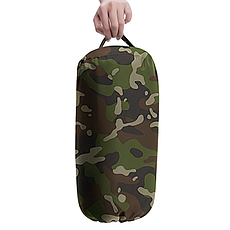 Спальний мішок для кемпінгу, походів та відпочинку на природі 180+30х75 см, Камуфляж, фото 3