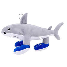 Дитяча м'яка плюшева іграшка "Tralalero Tralala" 35 х 24 см (AX), фото 2