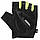 Рукавички для спорту, велорукавички з гелевими вставками Crivit чорні із салатовим, фото 2
