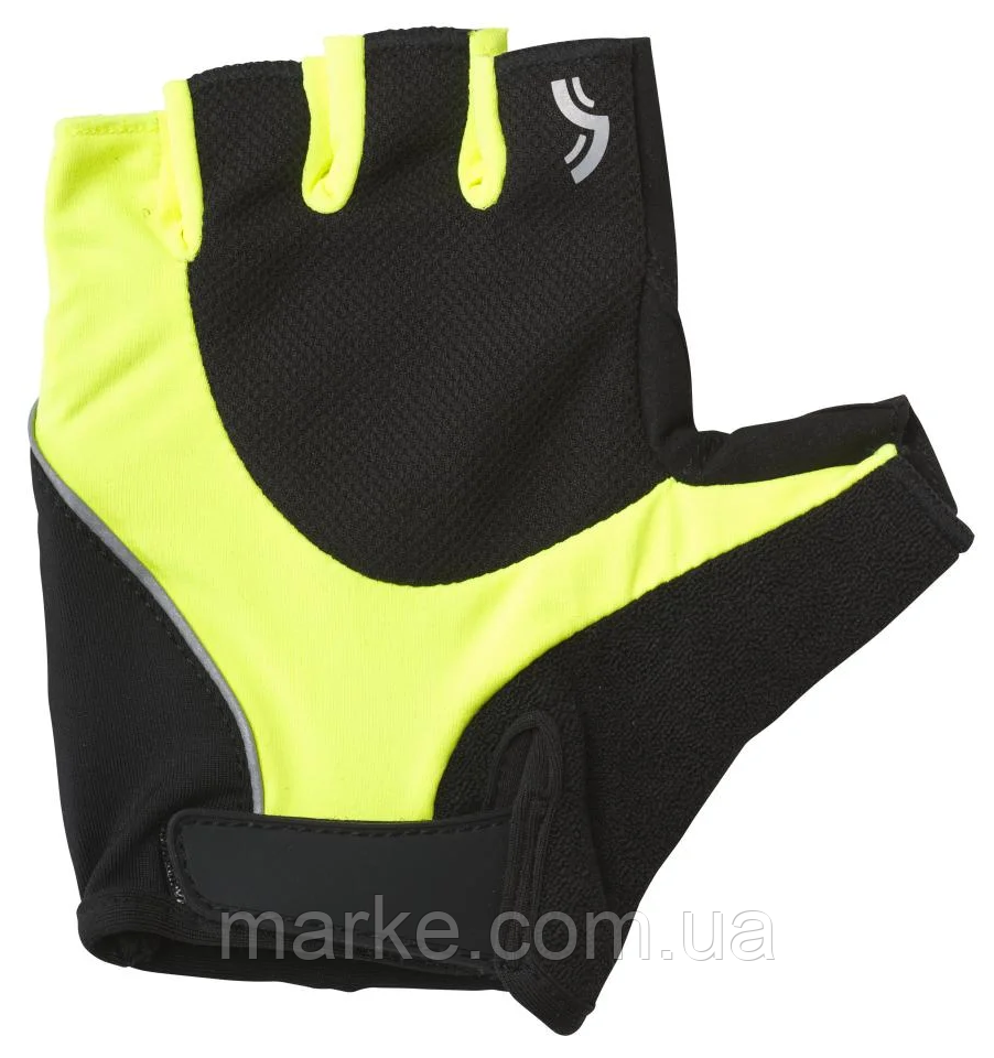 Чоловічі рукавички для спорту, велорукавички з гелевими вставками Crivit