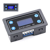 Реле часу XY-WJ01, циклічний таймер, 6–30В, 10А