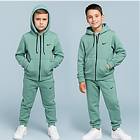 Теплий Костюм на флісі для хлопчика 98-116 см 003653 Туреччина Бірюза