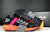 Чоловічі термо кросівки Reebok Zig Kinetica Edge Black Orange Чорні Рібок Зіг Кінетика Едж водонепроникний текстиль еврозима, фото 4