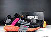 Чоловічі термо кросівки Reebok Zig Kinetica Edge Black Orange Чорні Рібок Зіг Кінетика Едж водонепроникний текстиль еврозима, фото 3