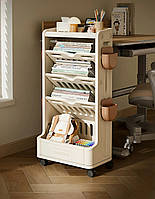 Органайзер для канцелярії на коліщатках Terrio “Keepy” Бежевий