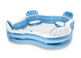 Сімейний надувний басейн з сидіннями Intex 56475