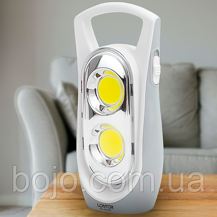 Аварійний ліхтар, що перезаряджається Lontor CTL-EL158, фото 1