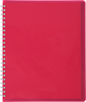 Зошит для записів з пластиковою обкладинкою (В5, 96 аркушів, клітина) Buromax Fuchsia BM.2464-84