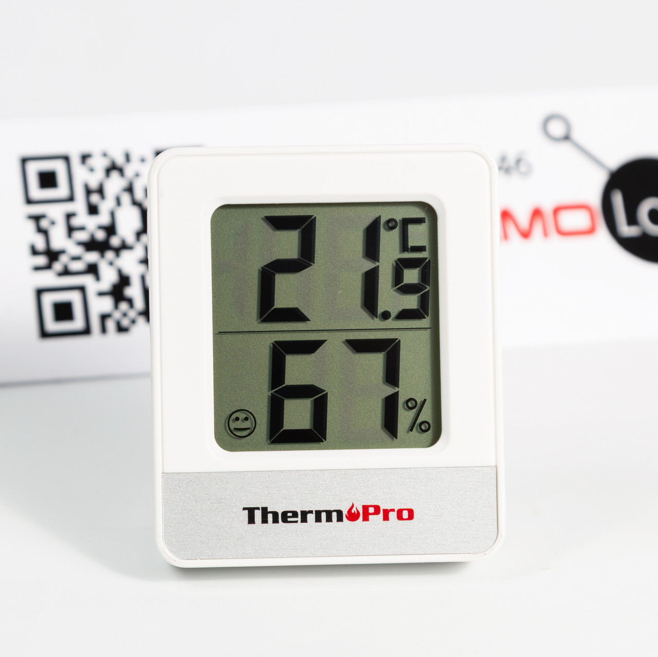 Термогігрометр ThermoPro TP-49 білий (-30..+60°C; 10%...99%), фото 1