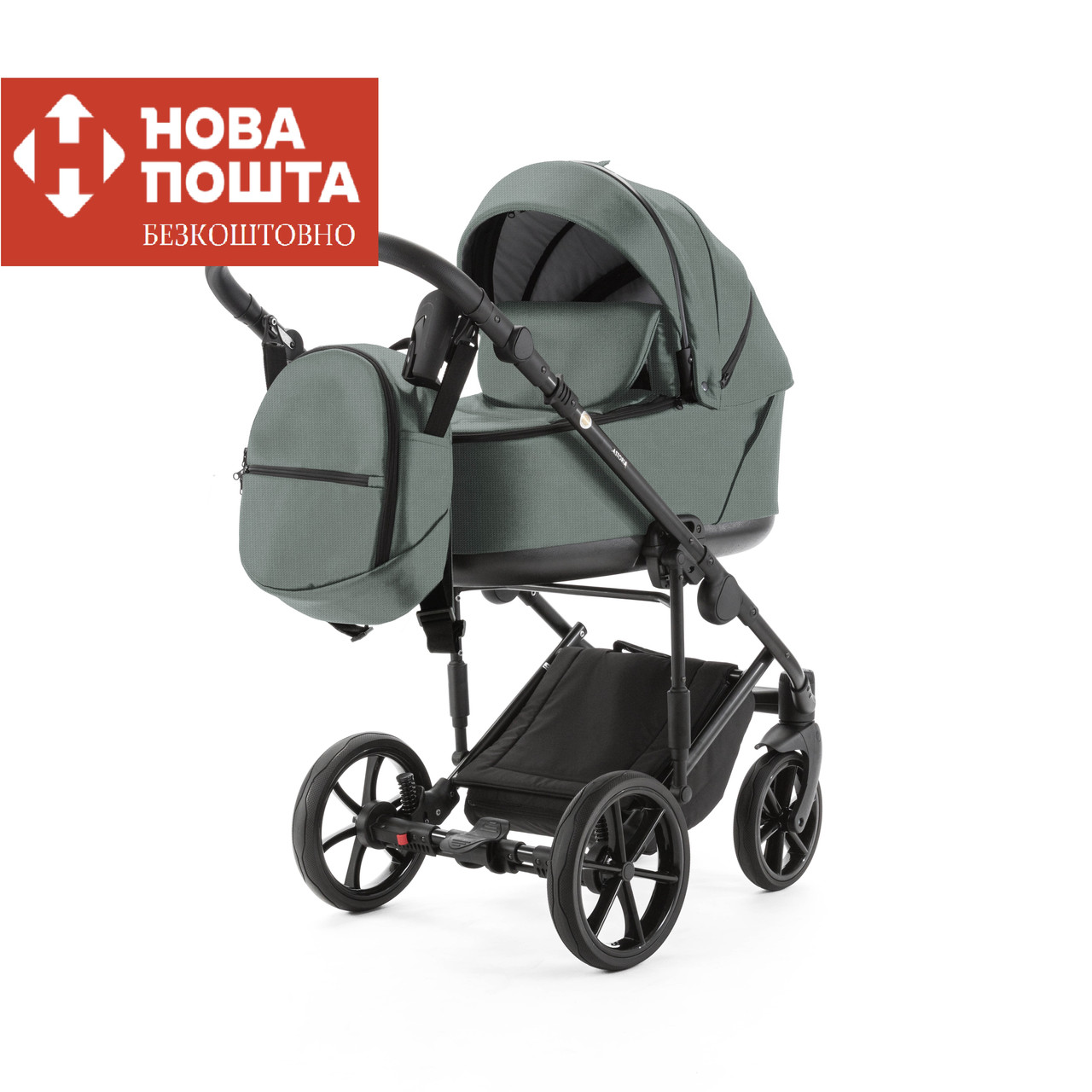 Коляска 2 в 1 Adamex Astoria TK-99 бірюза, фото 1