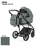 Коляска 2 в 1 Adamex Astoria TK-99 бірюза, фото 2