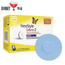 Сенсор Freestyle Libre 2 (ФріСтайл Лібре) 1 уп. і 1 кольоровий тейп у комплекті