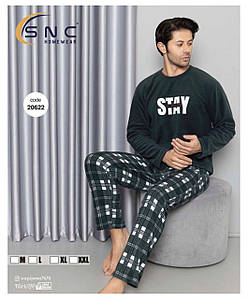 Чоловіча піжама фліс зі штанами Туреччина