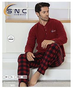 Піжама фліс чоловіча зі штанами Туреччина