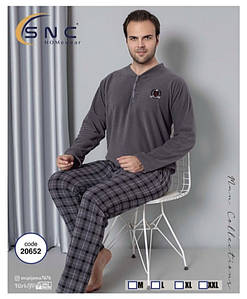 Фліс чоловіча піжама зі штанами Туреччина