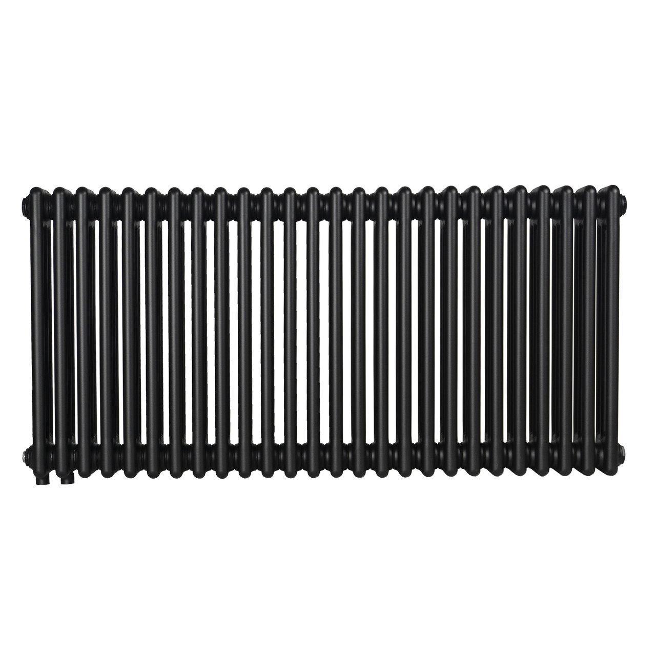 Радіатор Warm Well Column 3 575x1190 (Чорний RAL 9005M Підкл.низ.), фото 1