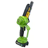 Акумуляторна ланцюгова міні пила безщіткова Procraft PKA45 в кейсі (2 АКБ), фото 6