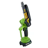 Акумуляторна ланцюгова міні пила безщіткова Procraft PKA45 в кейсі (2 АКБ), фото 4