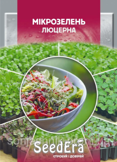 Мікрозелень Люцерна, 10 г