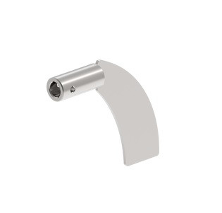 Міні лопатка-ятаган 138 мм, сталь, запасна частина датчиків ELF, фото 1