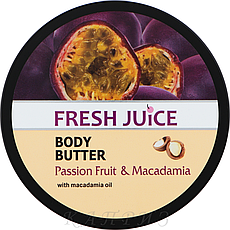 Крем-олія для тіла "Маракуя й макадамія" Fresh Juice Passion Fruit & Macadamia 225 мл