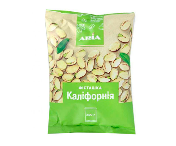 Фісташки ARIA Каліфорнія 250 г